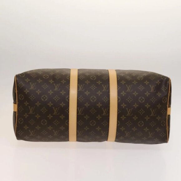 LOUIS VUITTON Monogram Keepall Bandouliere 50 Boston Bag M41416 LV Auth 129962V - Picture 3 of 14